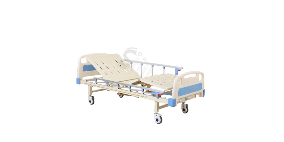 ABS手動雙搖護(hù)理床SLV-B4020-1 Double-crank Manual Care Bed